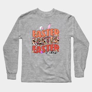 retro Easter vibes Long Sleeve T-Shirt